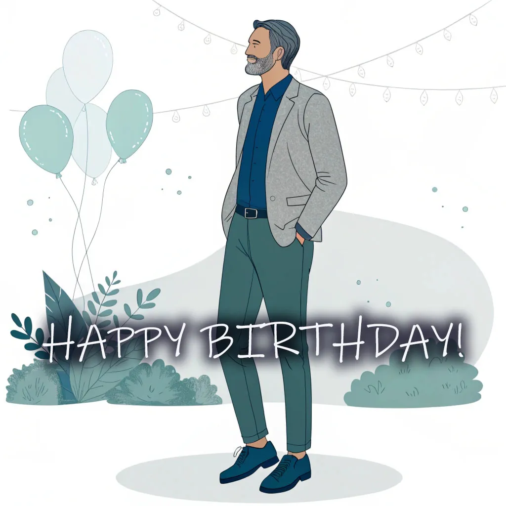 Картинка з днем народження мужчині